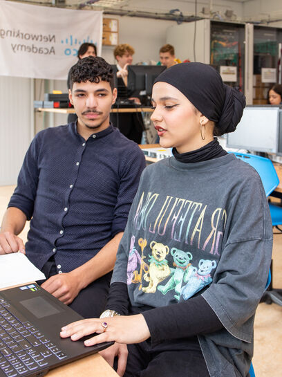 studenten ict overleggen