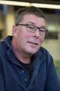 Piet van Asperen, docent timmeren bij Techniek College Rotterdam